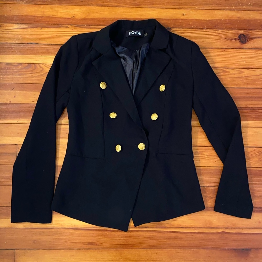 Golden Button Women’s Blazer